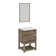 Fresca Formosa 24" Freestanding Single Sink Open Bottom Bathroom Vanity Set with Top, Sink and Mirror - Faucet Not Included
