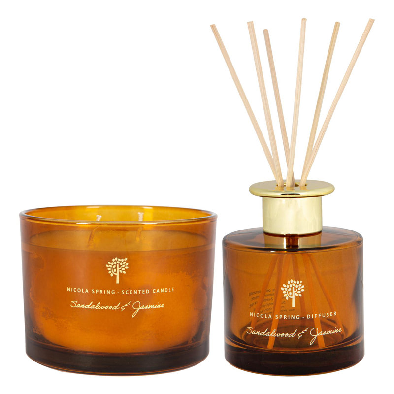 Nicola Spring - Scented Candle & Reed Diffuser