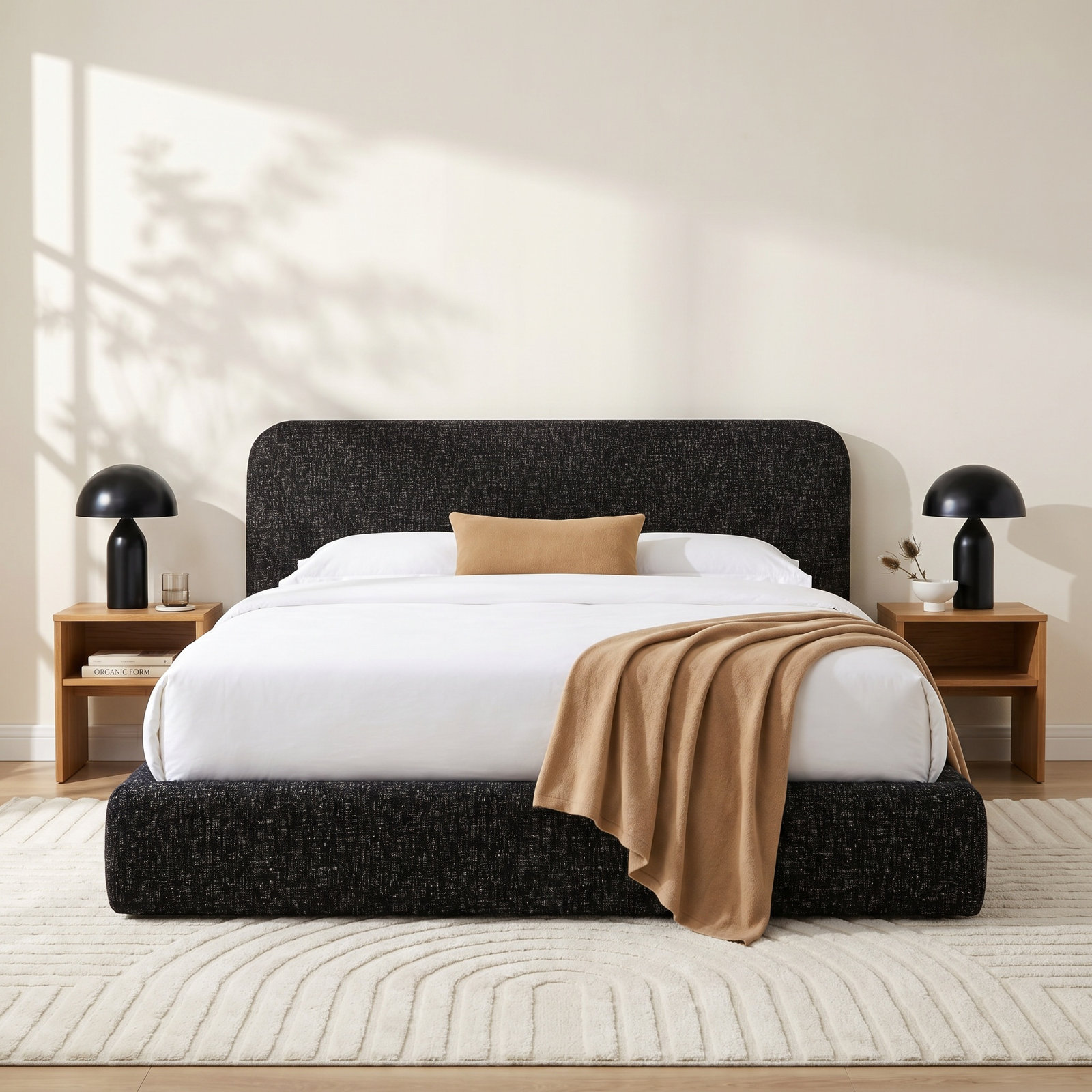 Nori Platform Bed, Queen, Moonlight