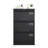 3 Drawer Filing Cabinet, Metal With Lock, Enlarged Storage Capacity, Soundless Slide Rail, - Design, Lockable File Metal, High Capacity &-1164738798