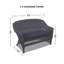 Housse pour causeuse droite en osier Armbruster