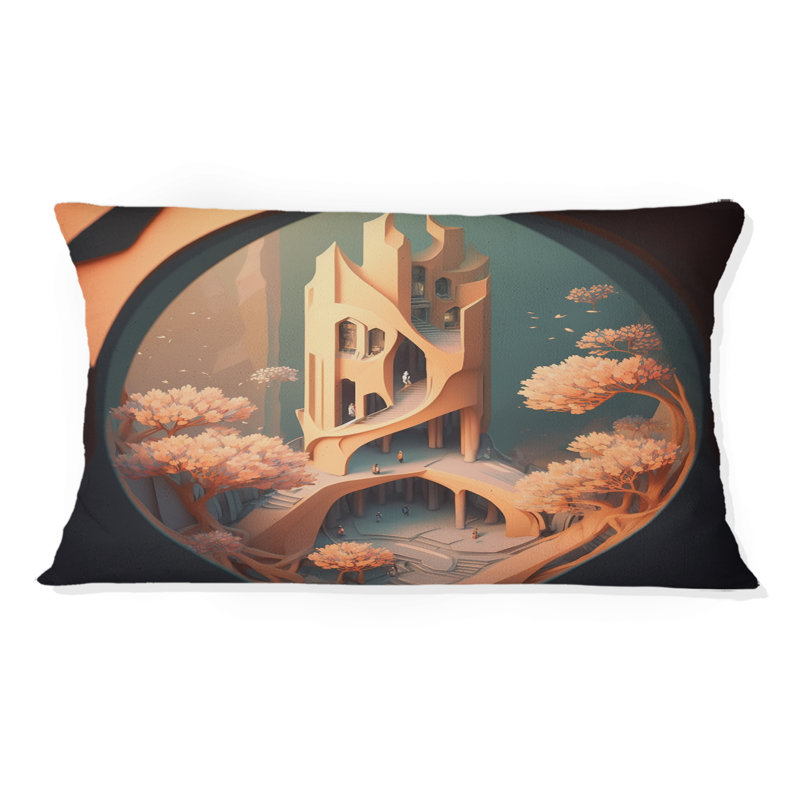Coussin Futuristic Designs V - Towers