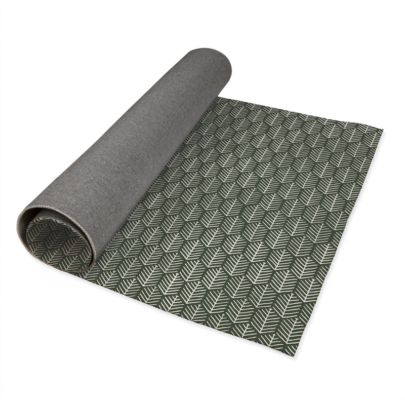 Stitch Patch Kids Play Mat, Rectangle 3' x 5', Chimichurri/Green