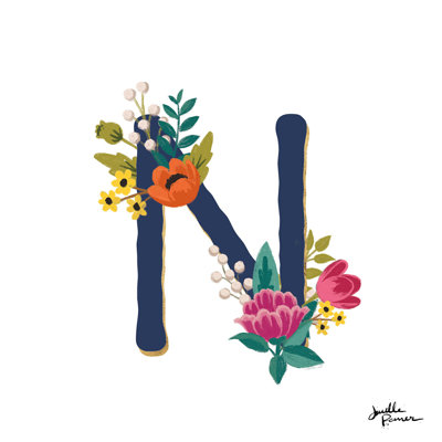 Romantiques Luxe N bleu marine