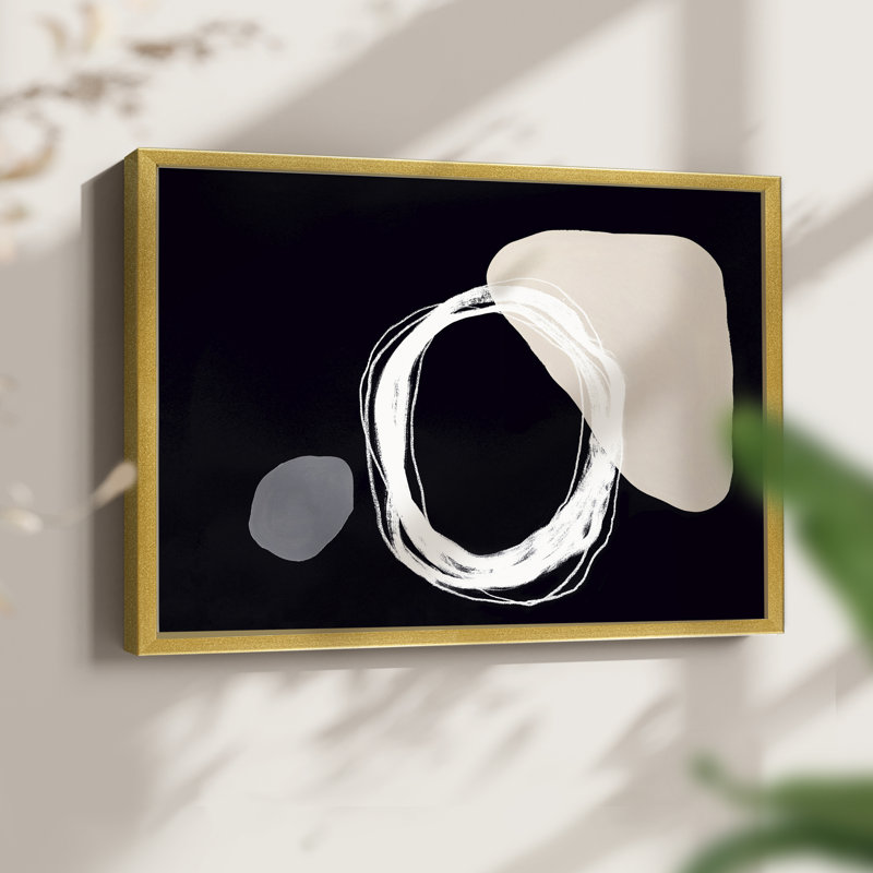 Simply Stated III -Framed Print - Restickable, 16'' H x 20'' W