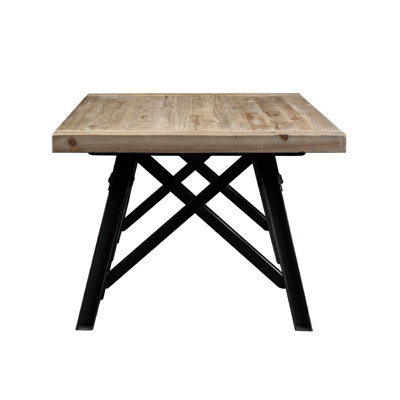 Enlow Solid Wood Top Coffee Table