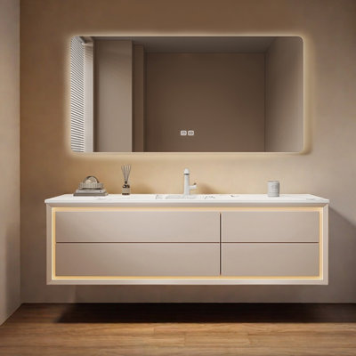 High-end simple bathroom cabinet