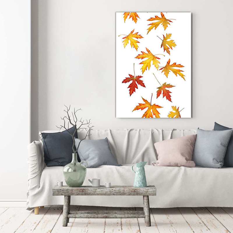 Autumn Leaves - Wrapped Canvas Print