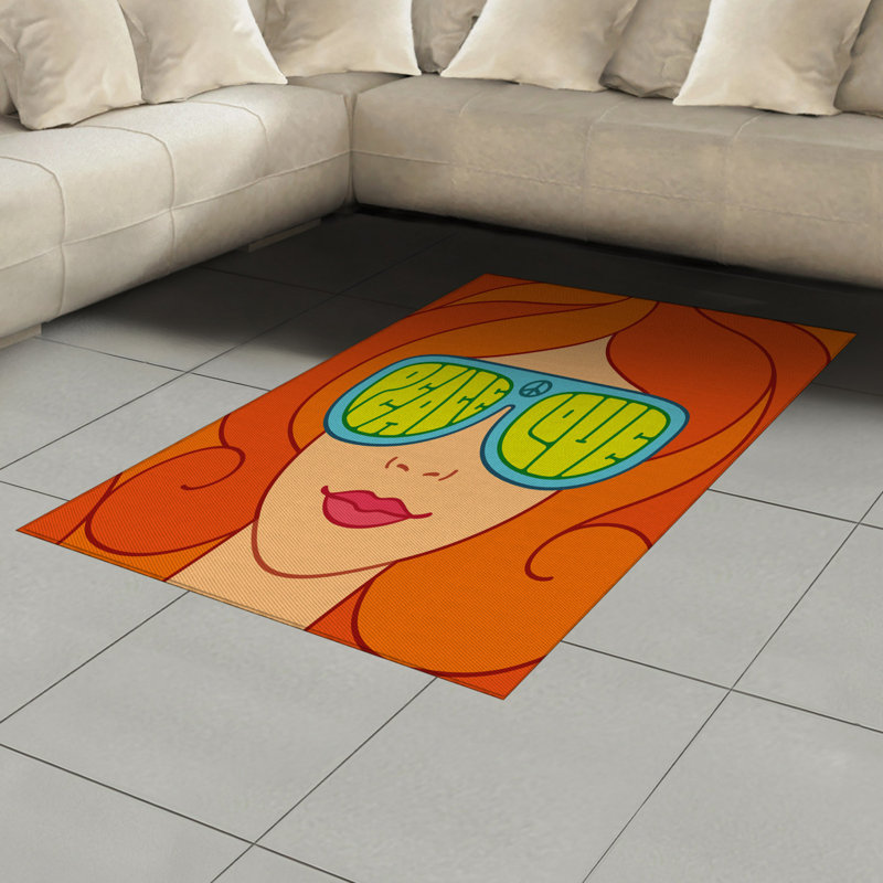 Tapis décoratif Hippie, Rectangle— 4 pi x 5 pi 8 po