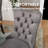 Luxury Velvet Nailhead Upholstered Dining Chairs(Set of 6)-673805531-673911904