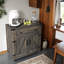 Armoire de ferme avec portes Farmhouse