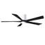 Irene Flushmount Light Kit 5 Blade LED Ceiling Fan-327028476-400726665-326228170