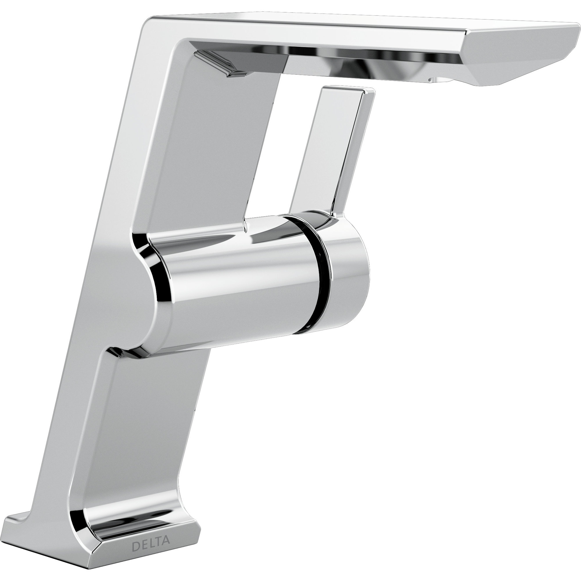 Pivotal Mid Height Vessel Sink Faucet Bathroom Faucet, Chrome