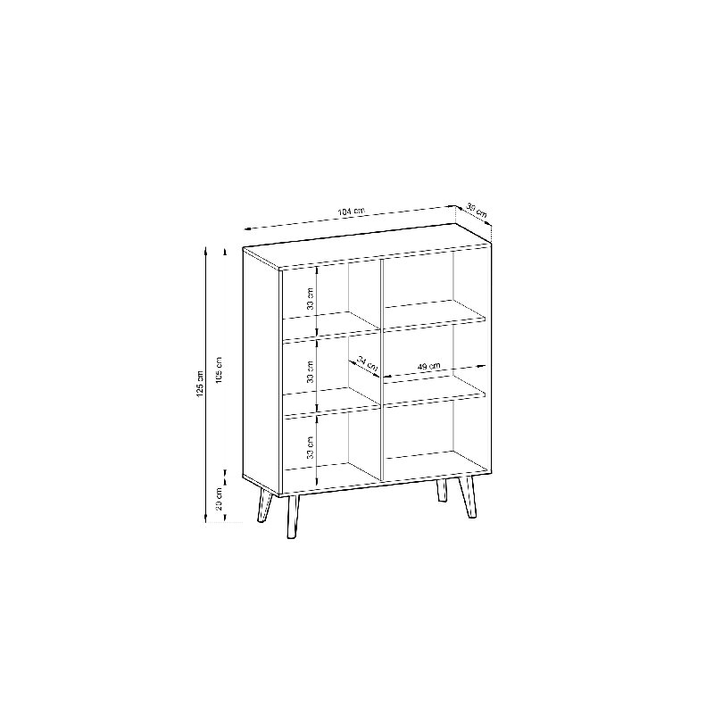 Ballast 104cm Sideboard