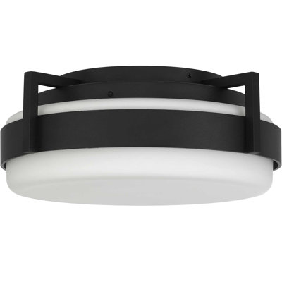 Plafonnier encastré 15 pouces avec énergie - DEL intelligente, haute performance 1150 lumens, 5 choix de température de couleur, fonction à intensité variable, diffuseur en verre blanc gravé, installation facile, éclairage intérieur