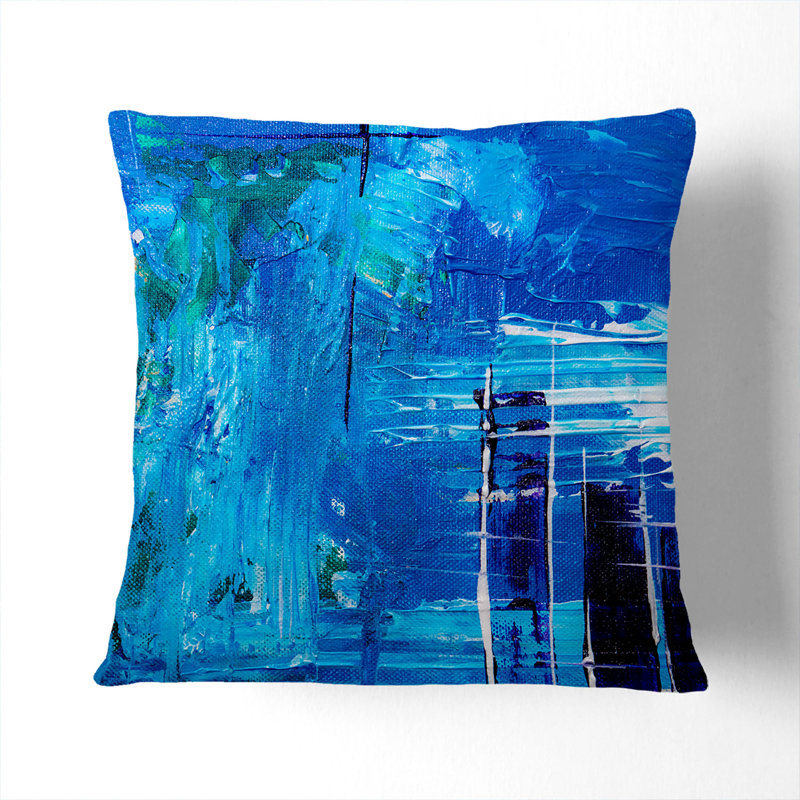 Abstract Square Cushion, 40 x 40 cm