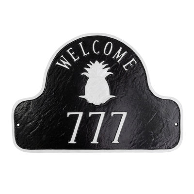 Lexington 2-Line Wall Address Plaque