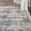 Tapis abstrait gris / bleu Zumbrota-813076391