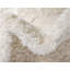 Tapis blanc os à poil long Lattice-40282195
