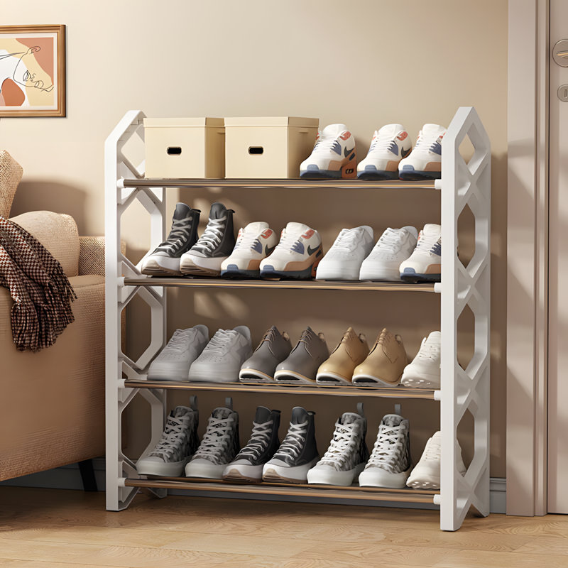 Multi-Tier Shoe Rack With Compact Design For Dorms And Entrances - Easy Assembly