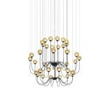 Puppet Suspension 36P Smoky Transparent Glossy Chrome G9 Ul