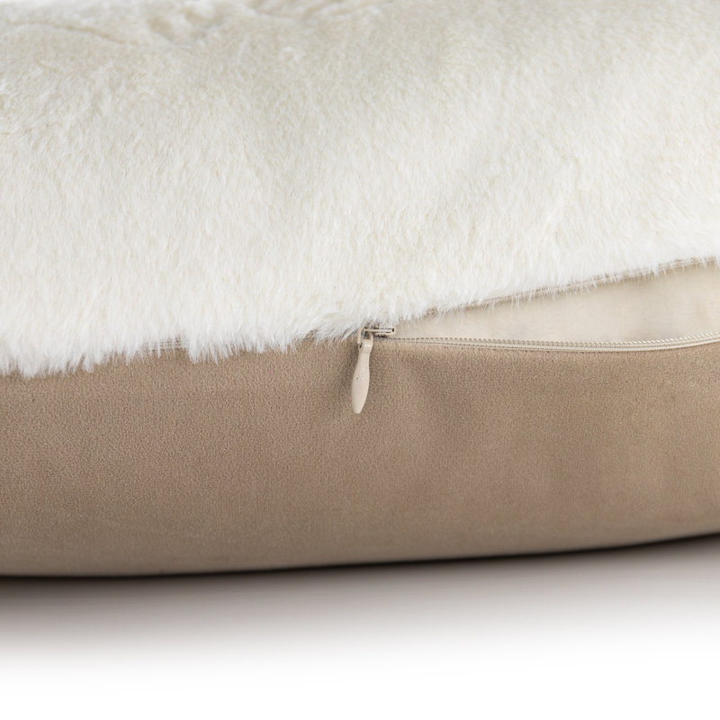 Housse de coussin décorative 3D Animal Lapin 3D 18 x 18 po