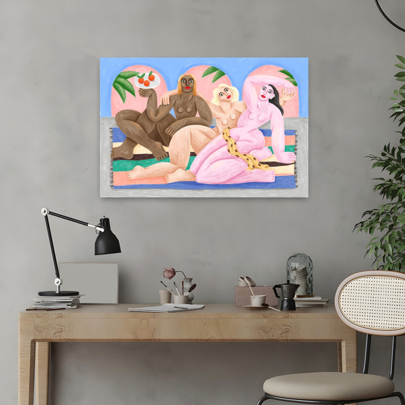 Nouvelles GrAcces by Cepe - Wrapped Canvas Print, 40.64 cm H x 60.96 cm W
