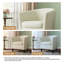 Edvardas 77 Cm Wide Cotton Barrel Chair-1589642146