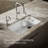 Riverby 33" x 22" x 9-5/8" Under-Mount Single-Bowl Kitchen Sink with Accessories-9975016