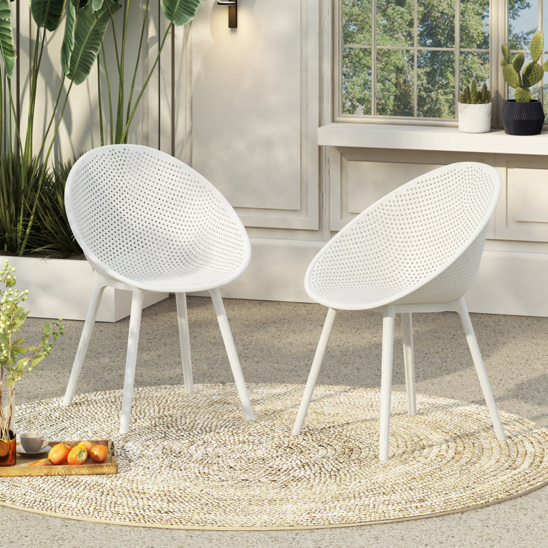 Gable Dining Chair(Set Of 2), White