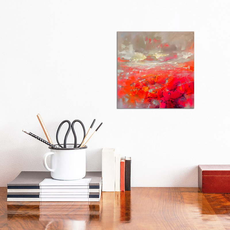 Molecular Bonds by Scott Naismith - Painting on Canvas, Wrapped Canvas, 93.98 cm H x 93.98 cm W x 3.175 cm D