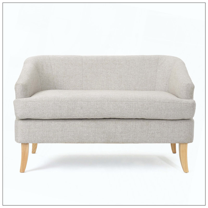 Loveseat Suitable For Living Room Bedroom And Daily Home Seating, Beige