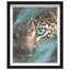 Jungle Watcher III Shadowbox Animals Print by Oliver Gal, Black Frame, 16 x 20-1351244354-1351244355