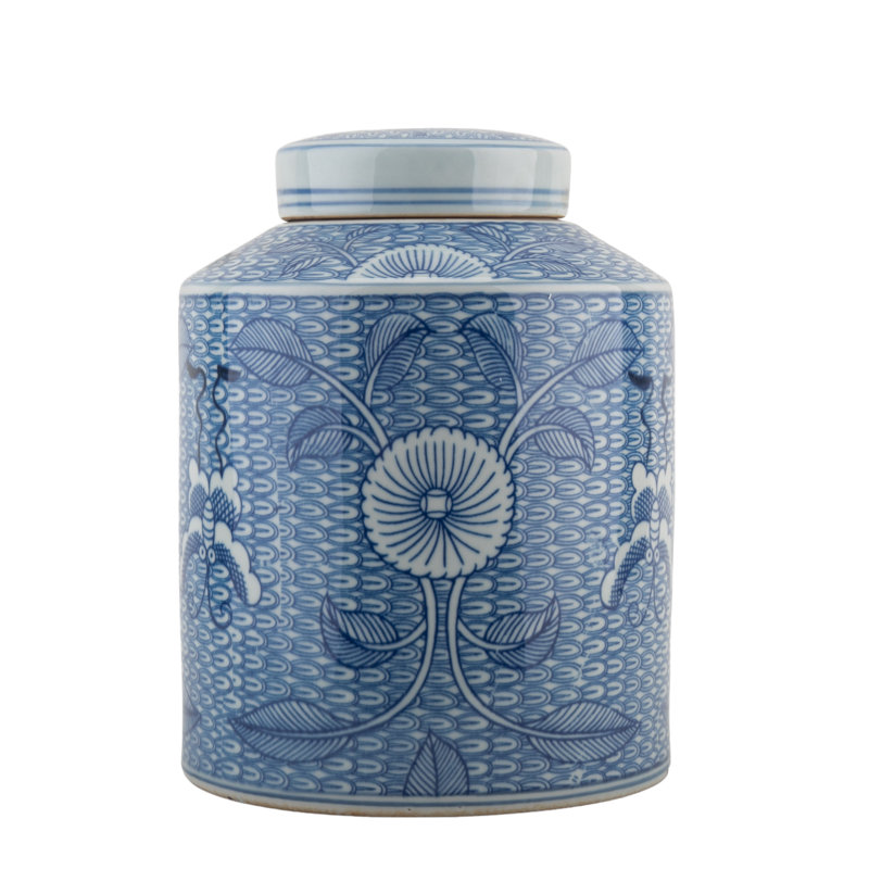 Pot en porcelaine gingembre fabriqué à la main