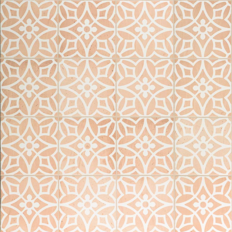Saltillo 9x9 Matte Encaustic Look Porcelain Tile