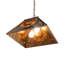 Luminaire suspendu carré 16 po cerf à l'aube