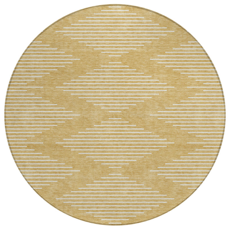 Tapis rond 8 po