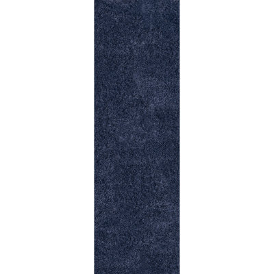 Assar Handmade Tufted Ink Area Rug