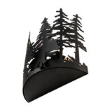 Bear Through The Trees 1 - Light Flush Mounted Sconce