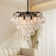 Yader 8 - Light Dimmable Bubble Glass Chandelier