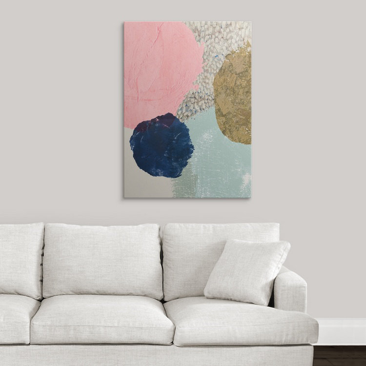 «Eclipse» - reproduction d'art, H 36 po x l 26 po x P 1,5 po, Toile tendue