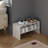 2 Tier Stackable Shoe Rack in White
