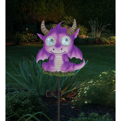 Eye Roller Solar Stake - Dragon