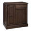 Tipple Burnished Oak Wine & Bar Console with Expandable Top