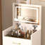 Ensemble de meuble-lavabo 3 en 1 avec miroir ouvert