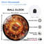 Horloge murale 12 po Glowing