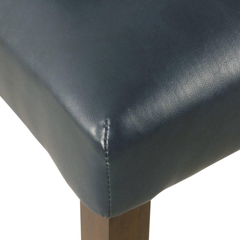 Chaise parsons Arvo rembourrée en bleu sarcelle