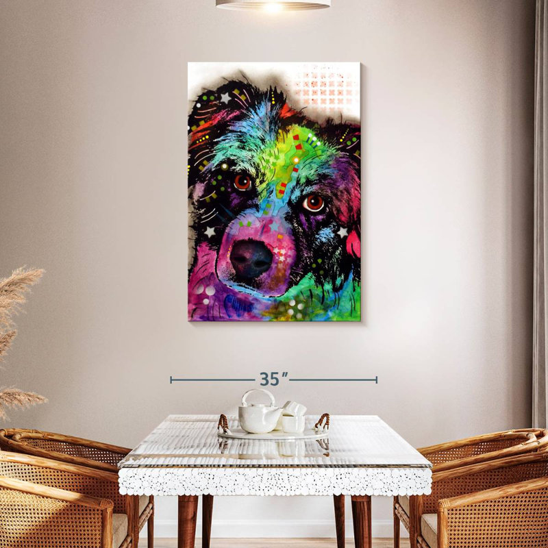 Brampt Aussie, 45" H x 30" W