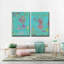Compatible I / II par Dana McMillan - ensemble de 2 reproductions sur toiles tendues-21619020