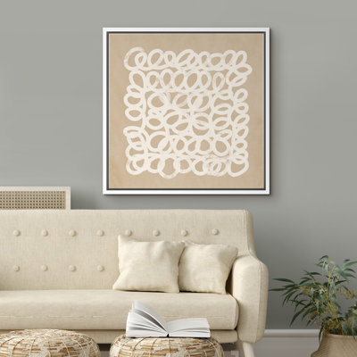 «Abstract Lines Tan Modern Neutral Contemporary»